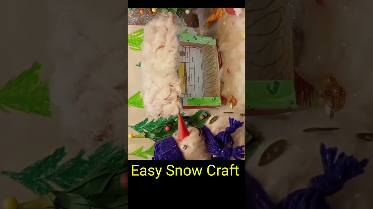 Easy Snow Craft 