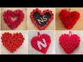 Best 6 Heart Craft Ideas | DIY | Valentines Day Craft | Heart Making Craft