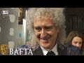 Brian May on Queen biopic Bohemian Rhapsody starring Rami Malek at the BAFTAs