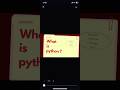 #shorts #coding #python #youtubeshorts #comment #programming