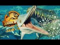 LAGOON MADNESS! 300 Icthys & A Mosasaurus In ONE Lagoon In Jurassic World Evolution 2