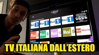 Come GUARDARE LA TV ITALIANA dall'ESTERO sul TV GRATIS,  PEZZOTTO LEGALE SERVIZIO IENE screenshot 3