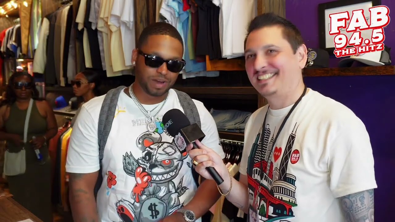 LX DaOne catches up with J Menace at the This Chicago in-store event at Jugrnaut