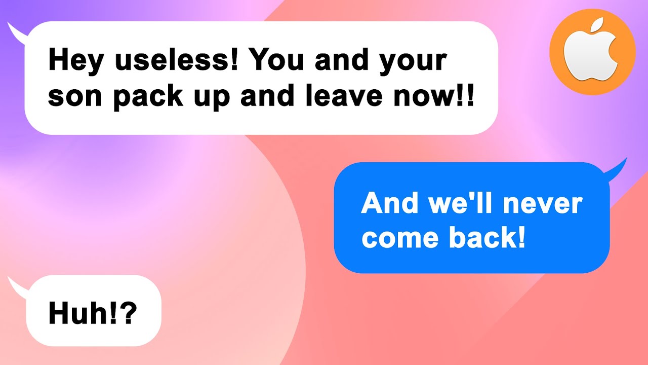 [Apple] MIL made my husband kick me and my son out of the house so she