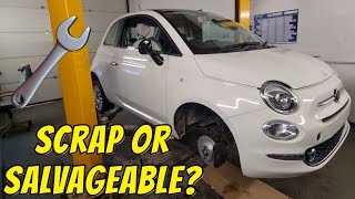 Another Salvage Fiat 500 From Copart... Can We Save It?