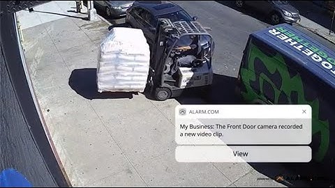 Alarm com Smart Business Video Recording