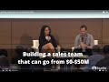 Building a sales team that can go from $0-$50M (Video + Transcript)