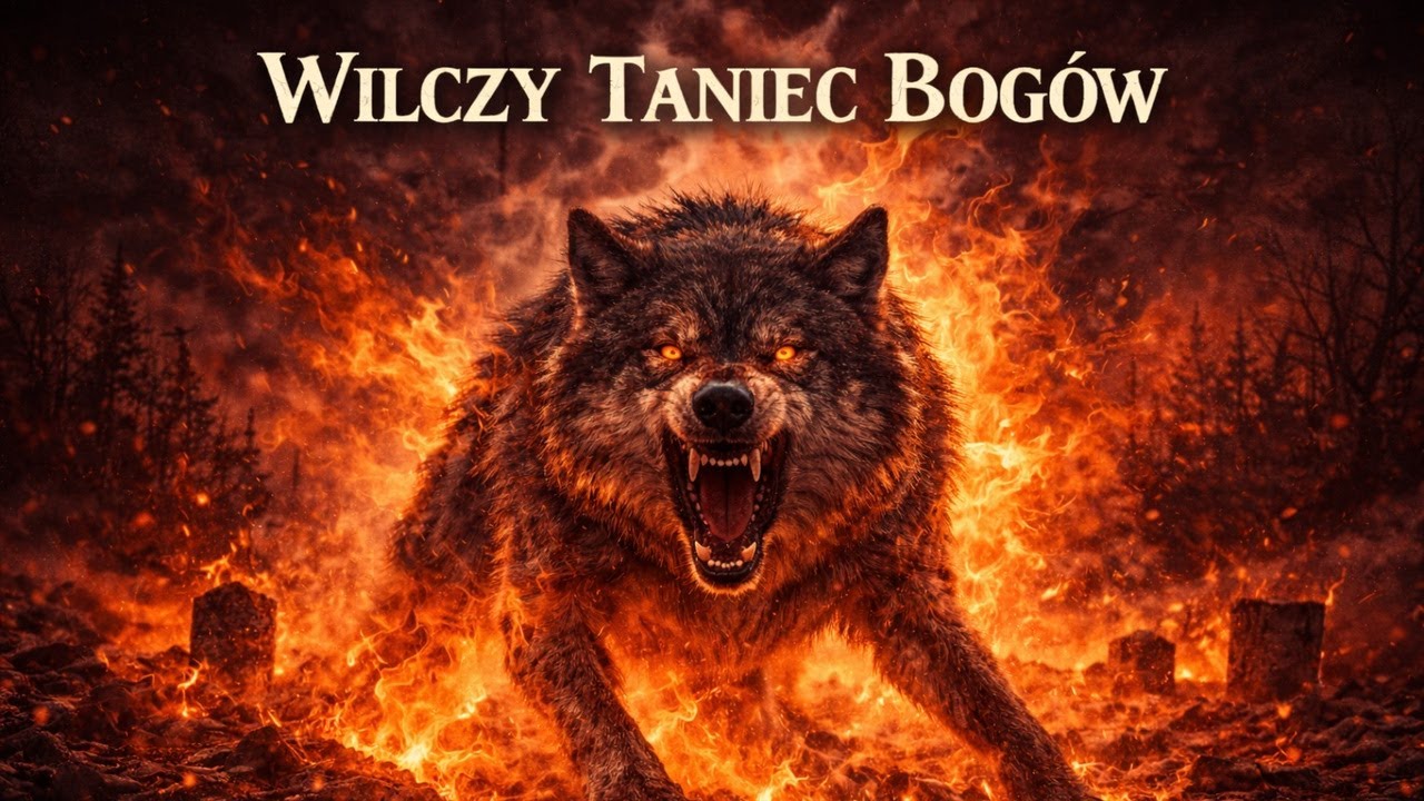 Słowiański Szept — Wilczy taniec Bogów [Dark Slavic Folk Rock]  (Official Music Video)