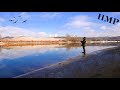 Со спиннингом на Москва-реке 2020. Ловля на джиг в глухозимье. Трудовая рыбалка с берега в феврале.