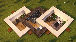 Minecraft: Modern Underground Base [Tutorial]
