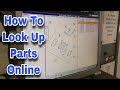 How To Look Up Small Engine/Lawn Mower Parts On The Internet with Taryl