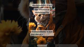 The Essence of Sustainability: Mindful Consumption and Protecting Our Planet short sustainability