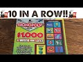 $1,000 A WEEK FOR LIFE!! MONOPOLY!! GET YOU SOME!!