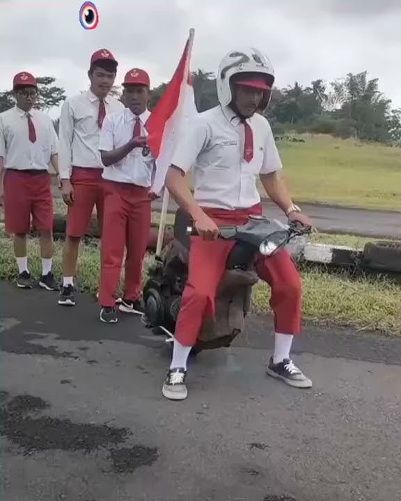 17 Agustus 2020 atraksi vespa