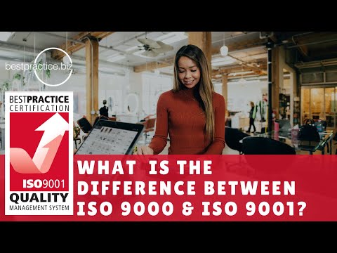 ISO 9000 और ISO 9001 में क्या अंतर है?