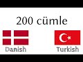 200 cümle - Danca - Türkçe