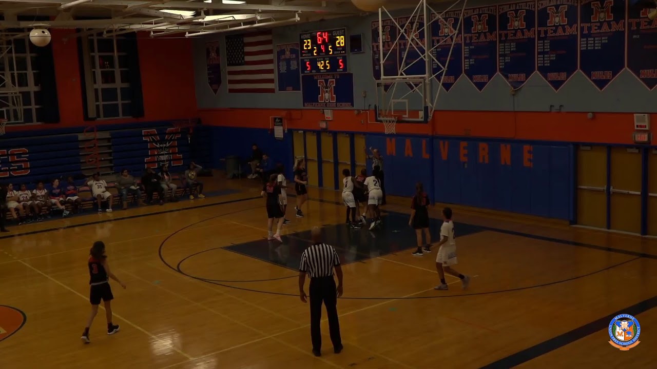 Malverne Mules Girls Varsity Basketball Team vs The Friends Academy Quakers 01/07/2020 YouTube