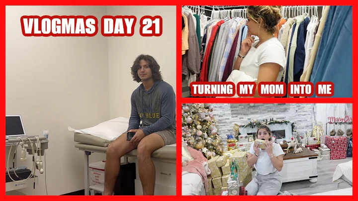 Turning my mom into me !!!Good news !VLOGMAS DAY 21