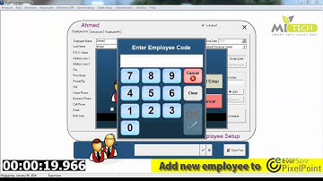 PixelPoint POS | Function Guide | ADD New User