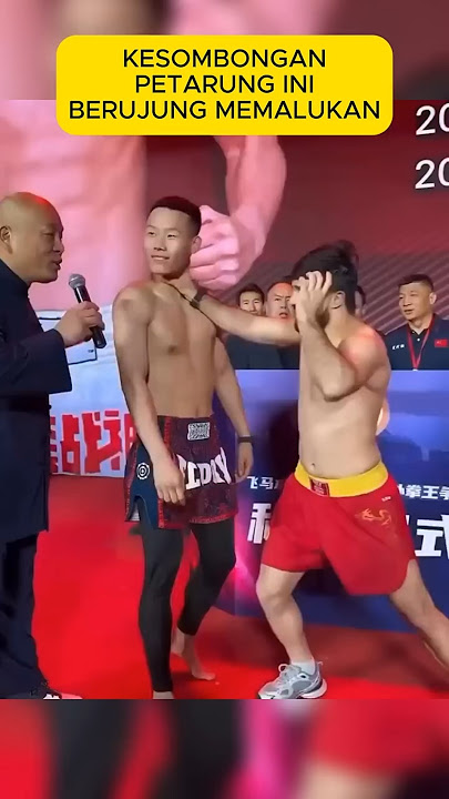 Petarung sombong berhasil di permalukan #boxing #fighting