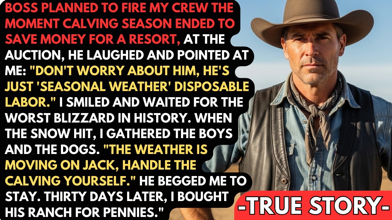 Boss Fired My Crew Before Calving Season To Save Money—I Left With My Crew In A Blizzard, He Lost...