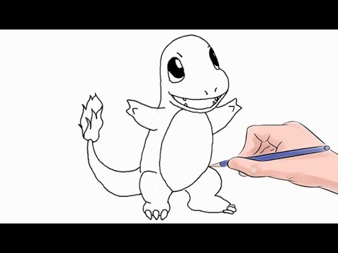 How to Draw The Pokemon Charmander Easy Step by Step