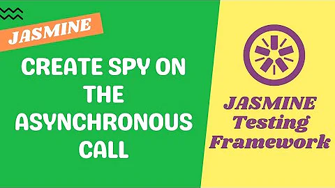 57. Create Spy on the api Fetch call to avoid making real call while testing - Jasmine Testing