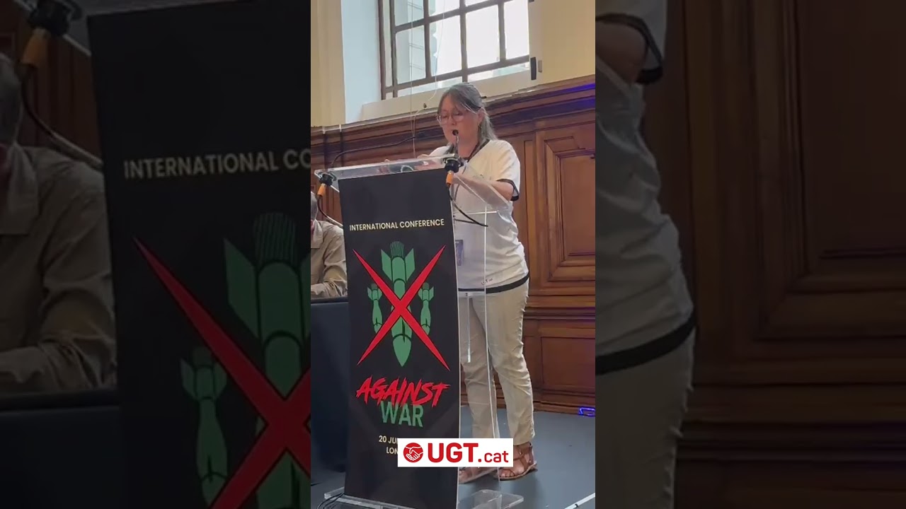 Parlament Cati Llibre International Conference Against War