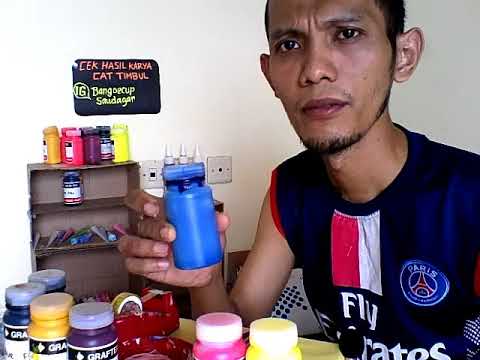 Cara Buat Cat Timbul Lebih Lengkap Jelas Youtube