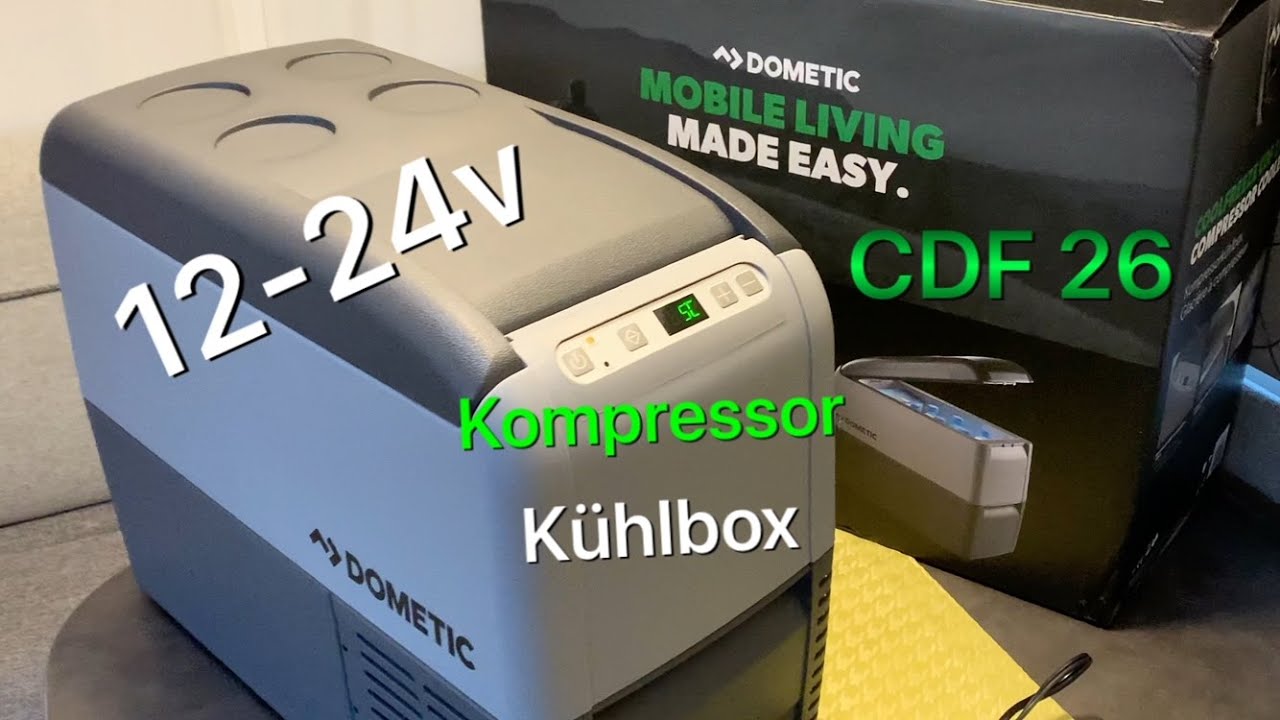 Dometic CoolFreeze CDF 26 Kompressor Kühlbox 