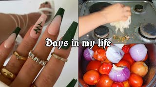 Day in my life🍃 | living alone | life of a Nigerian girl | aesthetic vlog☁️