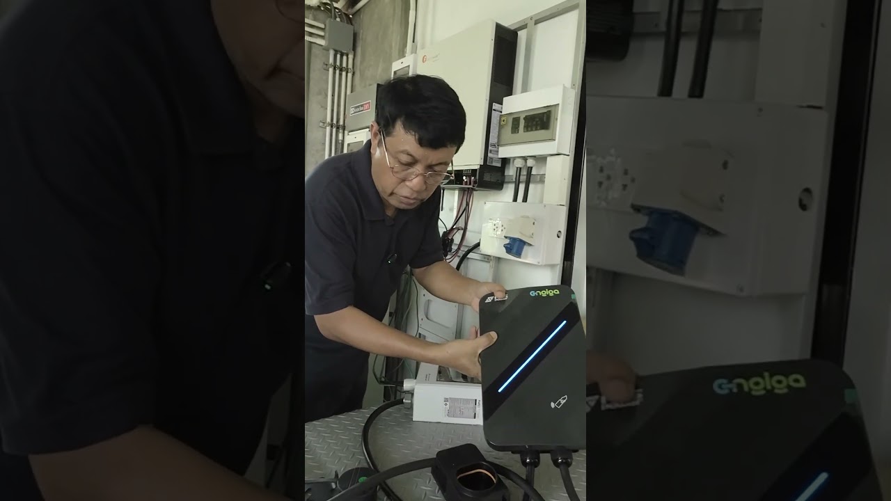 ชาร์จรถ EV 7Kw ไม่ใช้ไฟจากการฟ้าเลย off grid 100%