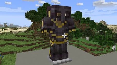 Netherite Armor Re Texture Showcase