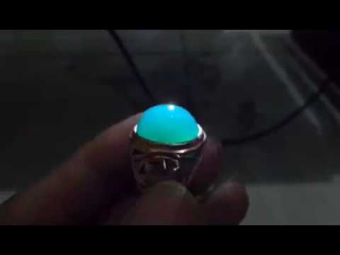 What Batu Bacan Bluish Green Kristal