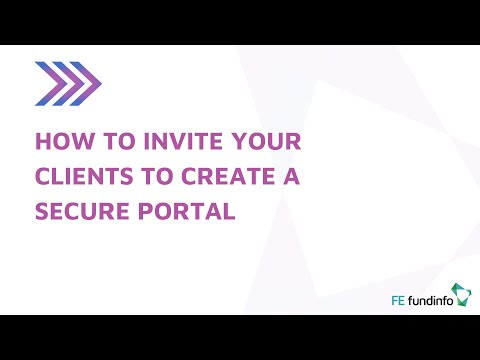 How To | Invite clients to create a secure Portal account