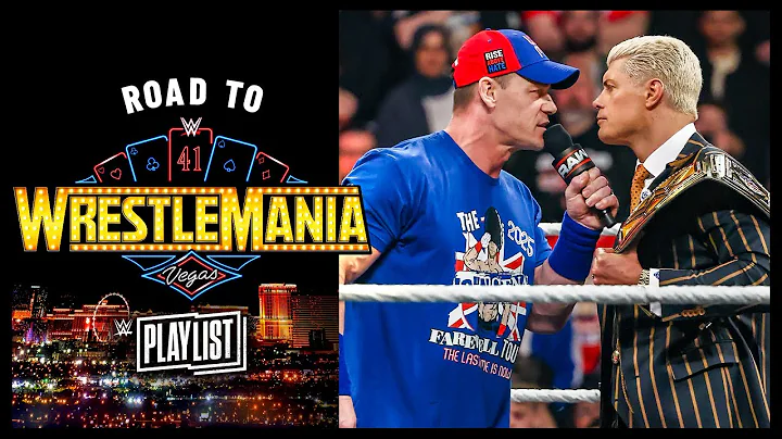 Cody Rhodes vs. John Cena | Road to WrestleMania 41: WWE Playlist