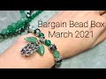 Bargain Bead Box March 2021 + DIY Bracelet Idea