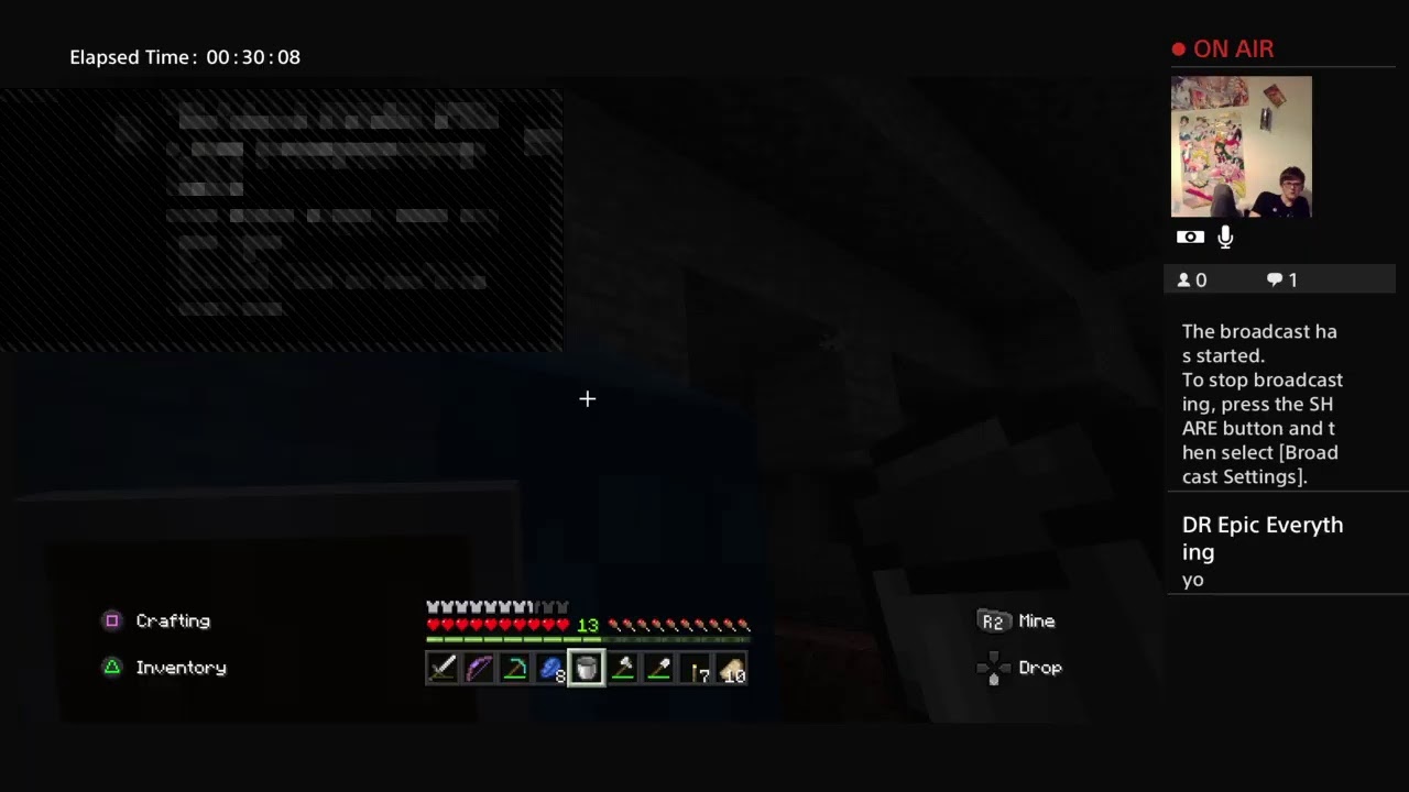 Minecraft survival episode 3 going on line - YouTube