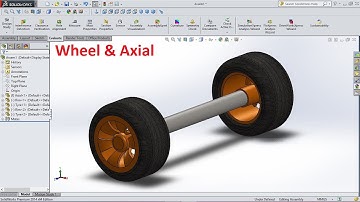 SolidWorks Tutorial Wheel And Axle Assembly