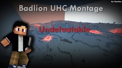 Badlion UHC Meetup Montage - "Undefeatable"
