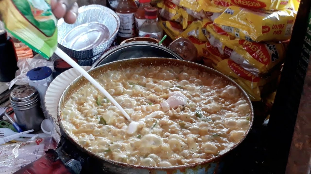 KING of CHEESY MAGGI Noodles | Cheese Mayonnaise INSTANT NOODLES | Indian Street Food | Aamchi Mumbai