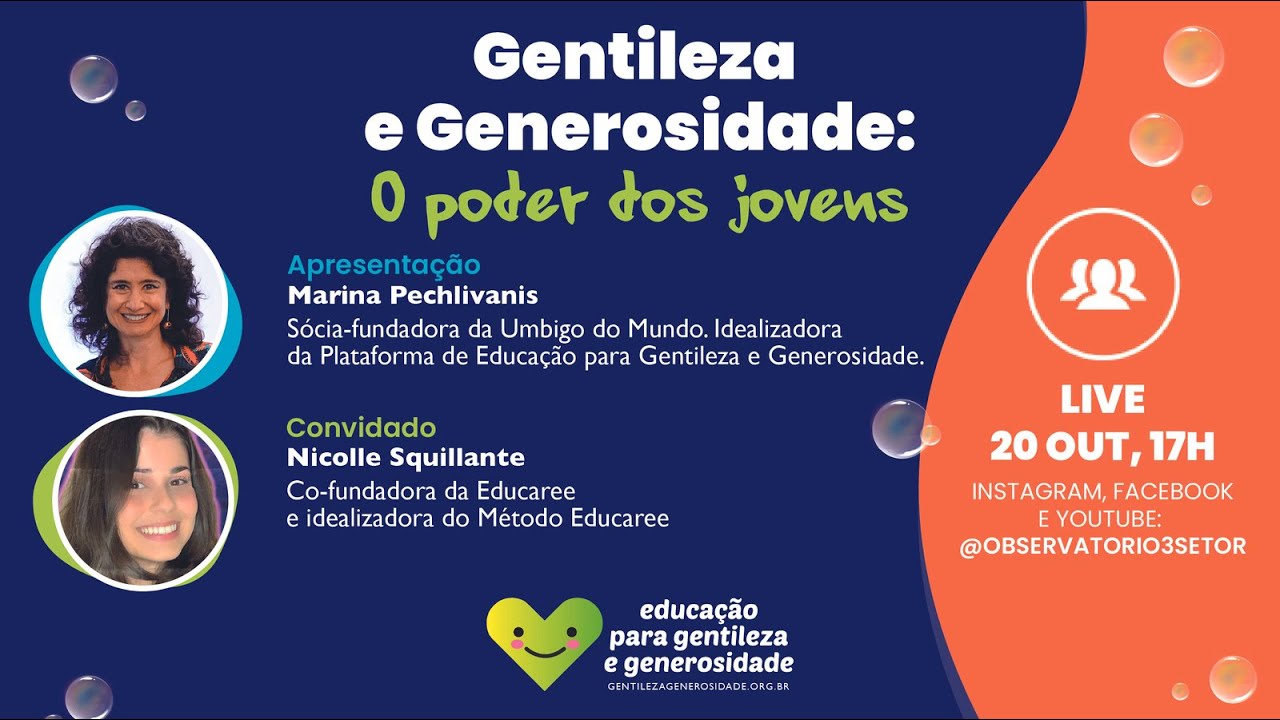 Gentileza e Generosidade: O poder dos jovens – Nicolle Squillante