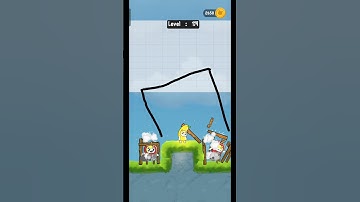 Draw to Save - Save the stickman or lose! #logicpuzzle #savethedog