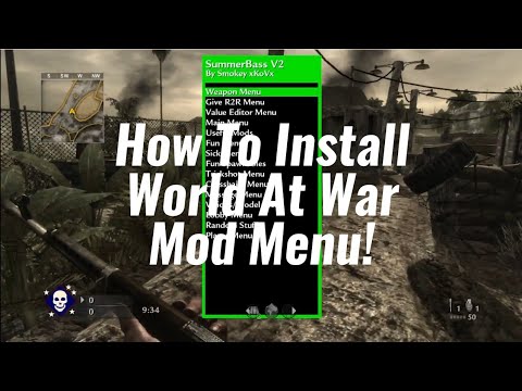 politicus Gloed ik wil How To Install A CoD World At War Mod Menu! (RGH/JTag) - YouTube