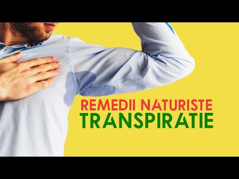 Transpiratie excesiva 💦 13 remedii pentru transpiratie abundenta