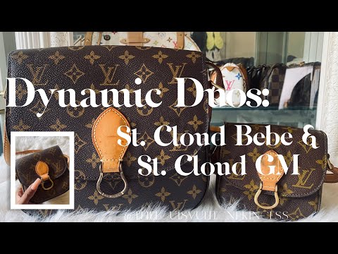LOUIS VUITTON Monogram Bebe Saint Cloud Shoulder Bag M51245 LV Auth ar3983  Cloth ref.334599 - Joli Closet