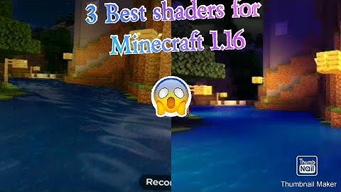3 SHADERS YOU NEED IN MINECRAFT 1.16