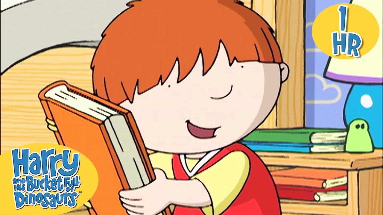 School Time Fun | Back to School with Harry His Bucket Full of Dinosaurs | 9 Story Kids