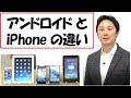 iPhone（アイフォン）とAndroid（アンドロイド）の違い。入門講座【音速パソコン教室】