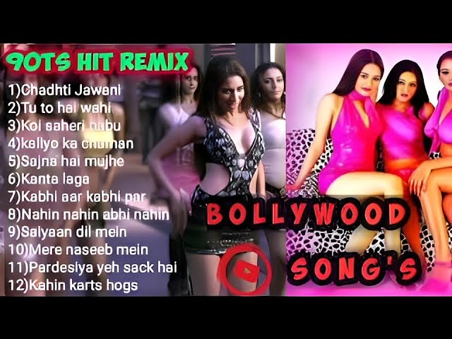 90 hits Remix Bollywood Song's- dj doll - dj suketu class=